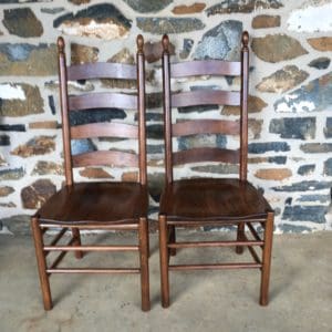 Shaker Ladder back chairs