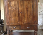Ent cabinet stained special walnut