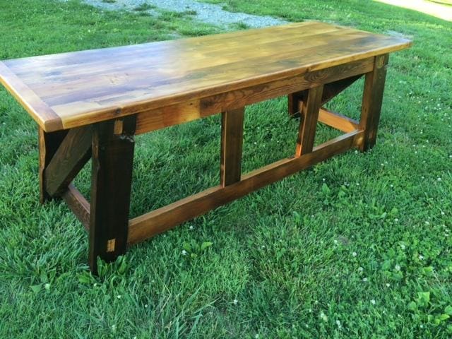Desk, Rustic Desk, Reclaimed wood desk