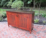sideboard red and black