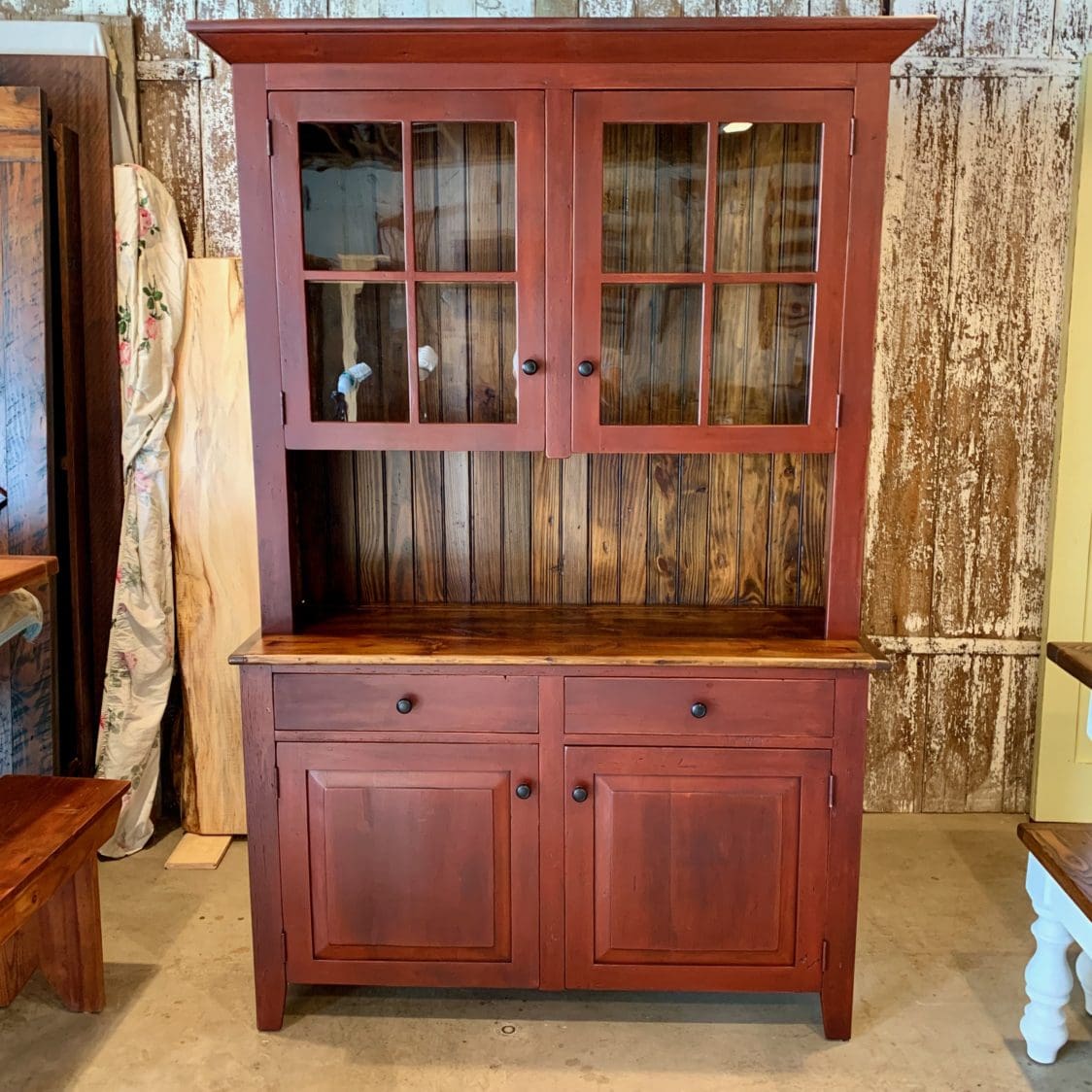 Country hutch will add charm to your dining room