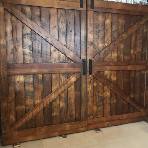 Arrow Bi-Parting Barn Doors | Furniture From The Barn