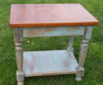 end table in slate blue-2