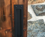 Barn Door with recessed pull