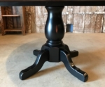 Single Vase Octagon Pedestal Table