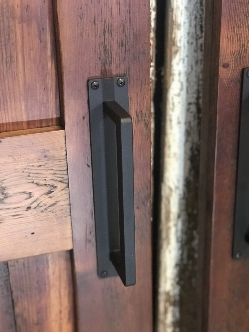 barn door pulls