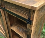 Mini Barn Door Cabinet