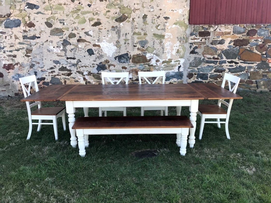 Farmhouse Furniture Reclaimed Wood, Dining Room Sets Massachusetts