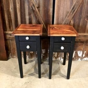 Rustic End table