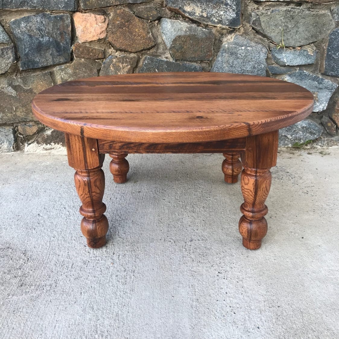 round oak table, coffee table