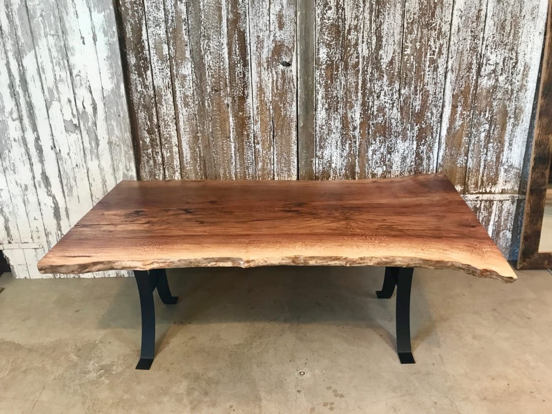 Book Match Live Edge Table