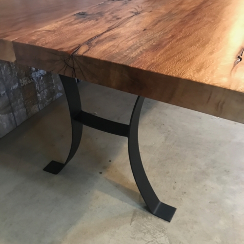 Live Edge Sycamore Table | Furniture From The Barn