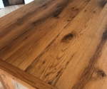 Oak Table With Tapper Legs