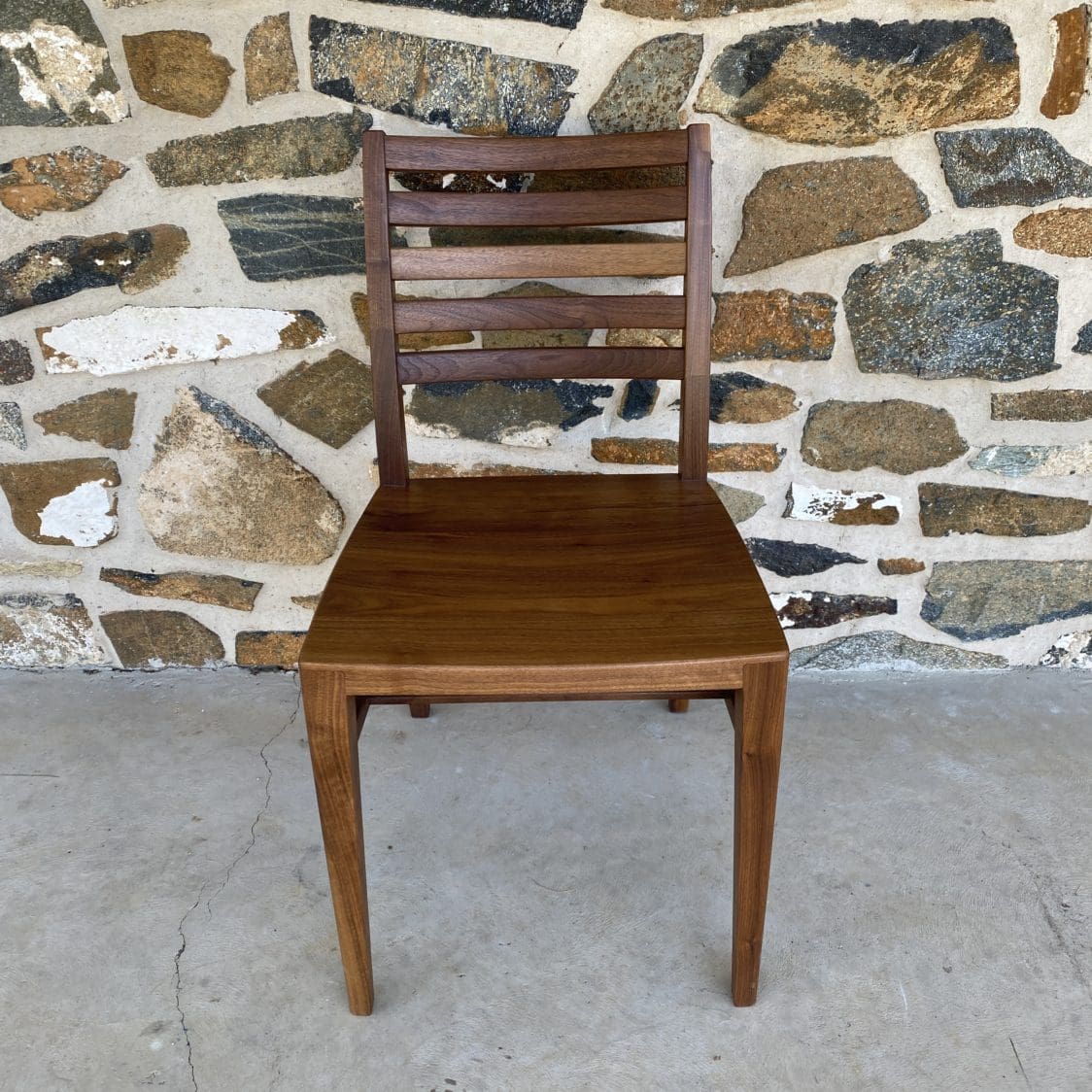 Rettew Chair in walnut wood