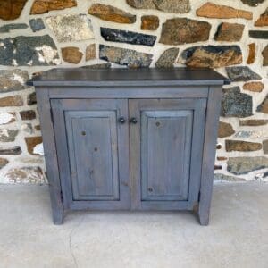 reclaimed wood entry way cabinet