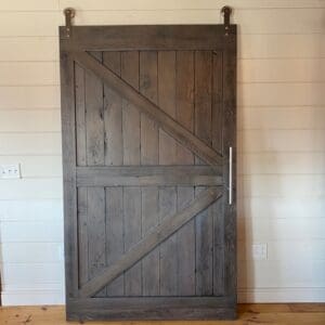 reclaimed barn wood barn door